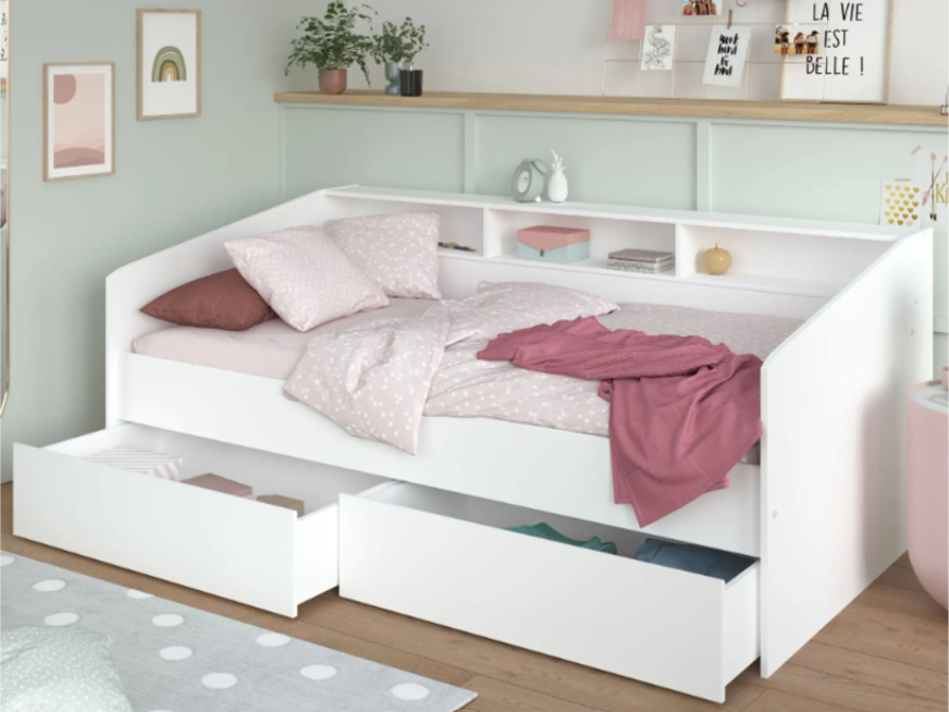 chambre fille vert pale